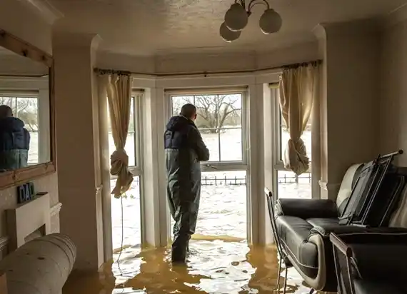 water damage restoration service West Goshen